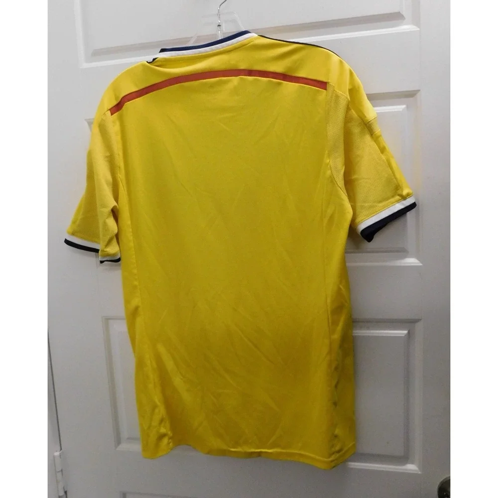 Adidas Soccer Columbia Yellow Jersey Men's sz S
